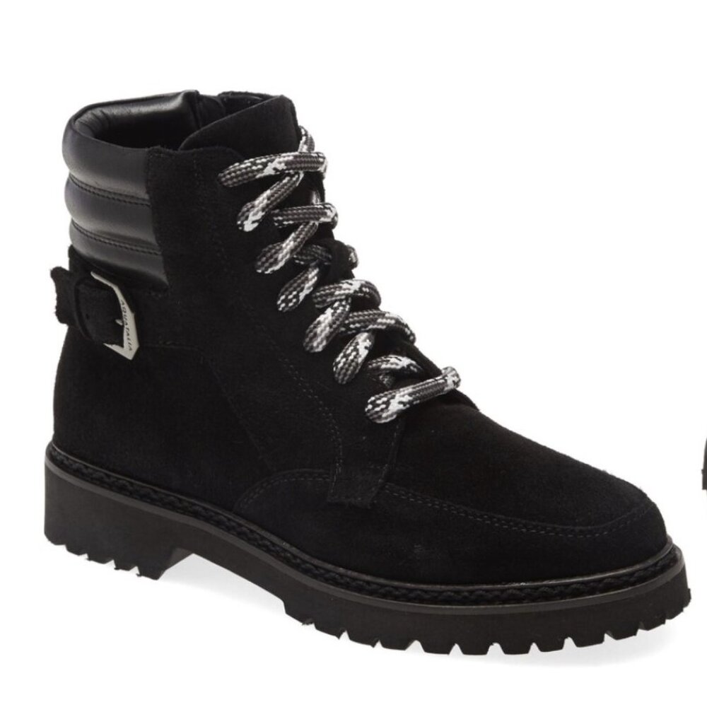 Aquatalia Mayra Weatherproof Lace-Up Boot Mismatch size 8/8.5